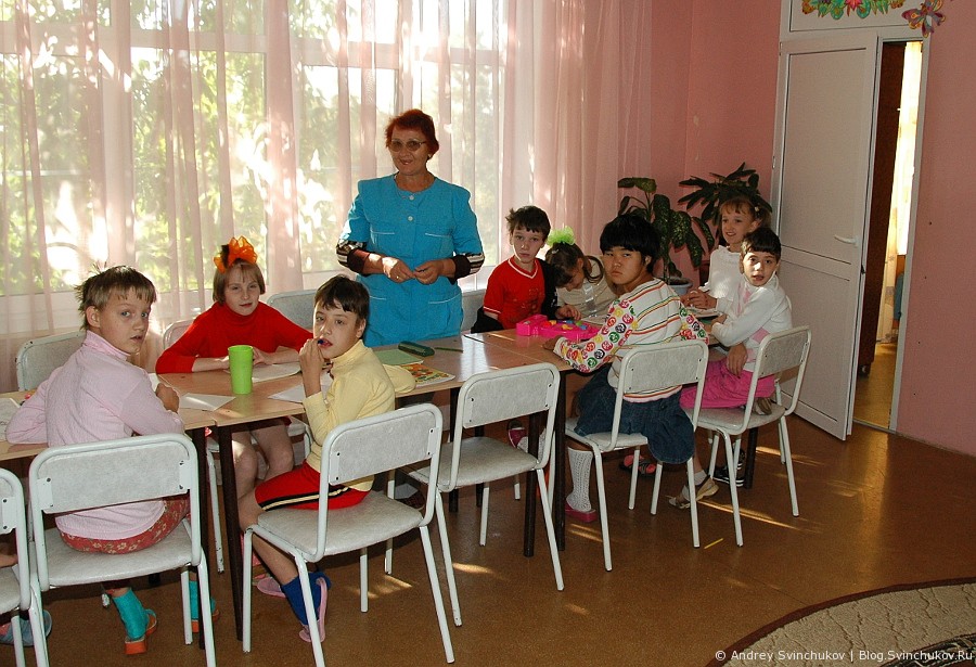 Хабаровский дом-интернет для умственно отсталых детей