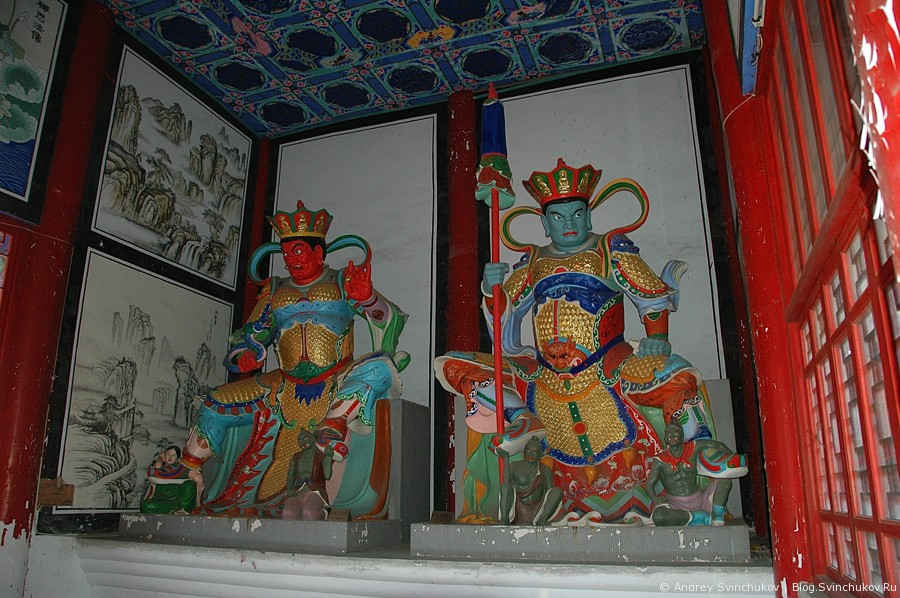 Буддийский храм в Хуньчуне