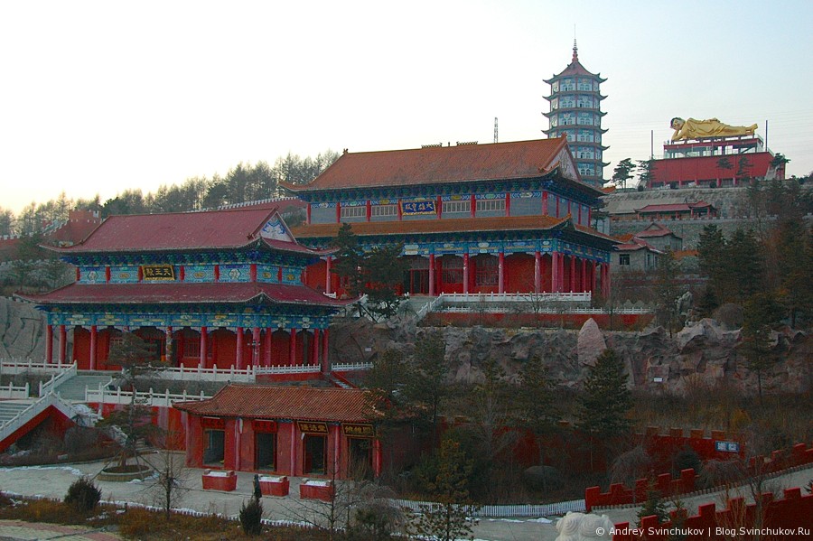Буддийский храм в Хуньчуне