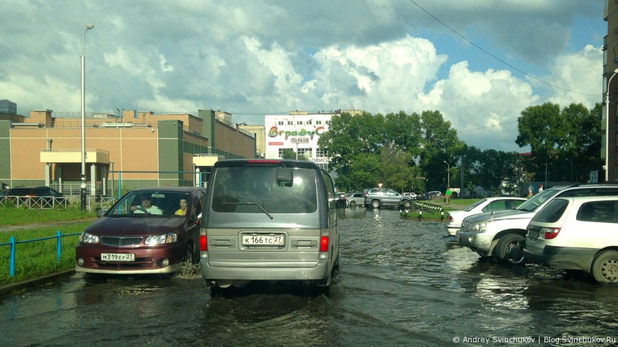 Наводнение в отдельно взятом районе :)