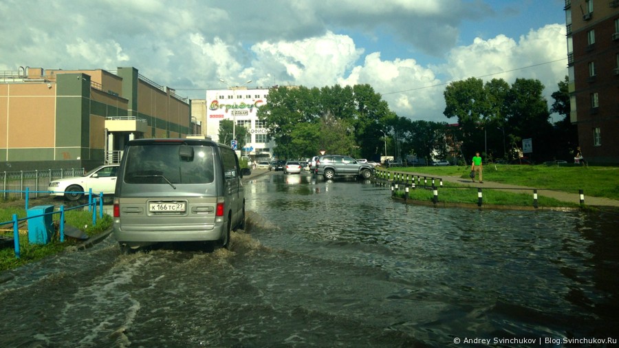 Наводнение в отдельно взятом районе :)