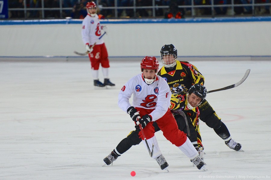 "СКА-Нефтяник" - обладатель Кубка России по хоккею с мячом в 2014-м году