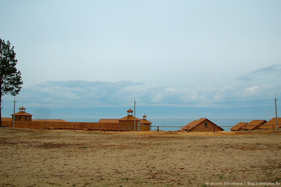 Поселок Хужир на острове Ольхон