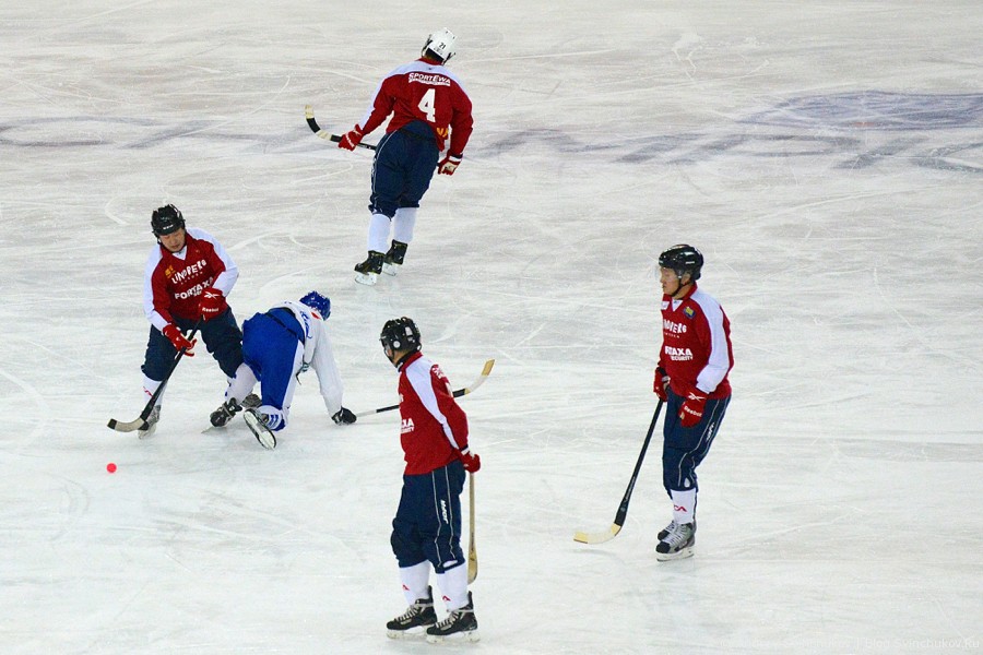 Чемпионат мира по хоккею с мячом - 2015. Матч Монголия - Китай