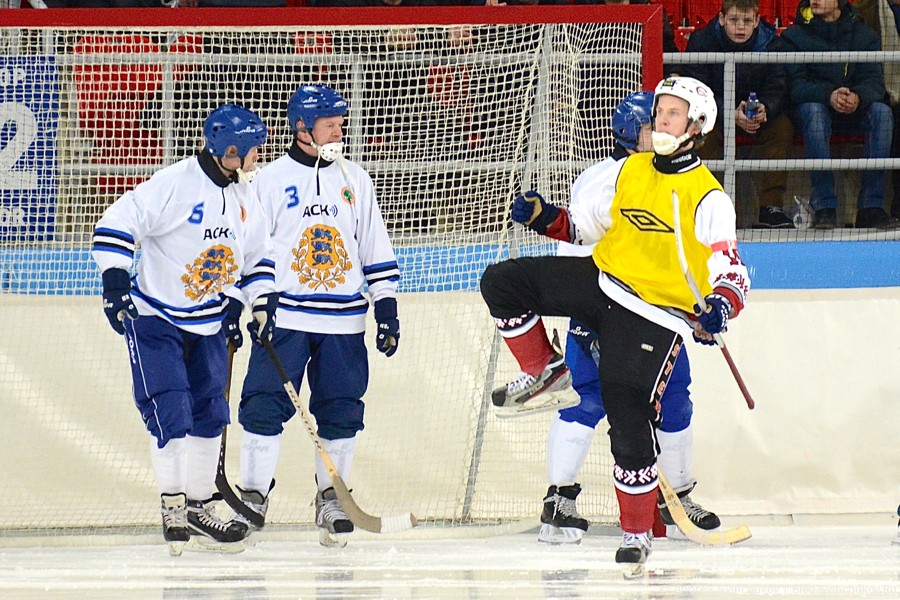 ЧМ-2015 по хоккею с мячом. Финальный матч группы B: Эстония - Латвия