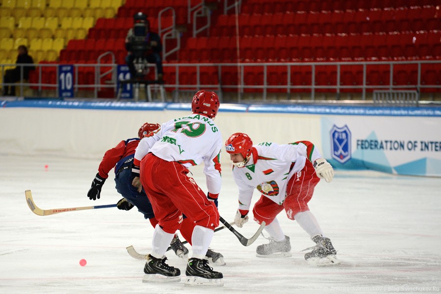 Чемпионат мира по хоккею с мячом — 2015. Матч "Беларусь" - "Норвегия"