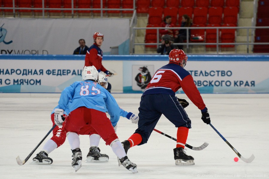 Чемпионат мира по хоккею с мячом — 2015. Матч Норвегия - США