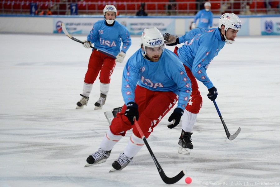Чемпионат мира по хоккею с мячом — 2015. Матч Норвегия - США