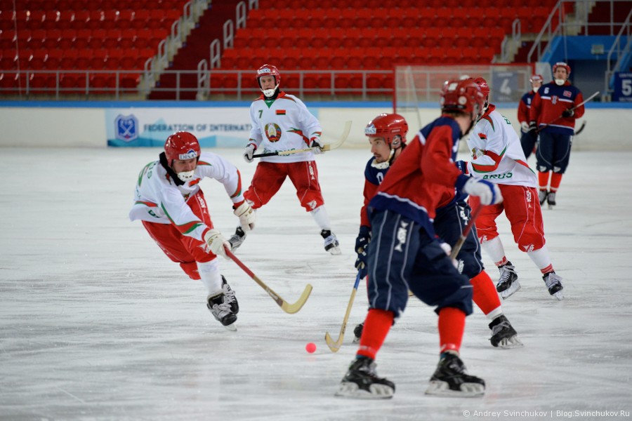 Чемпионат мира по хоккею с мячом — 2015. Матч за 5-е место: Беларусь - Норвегия
