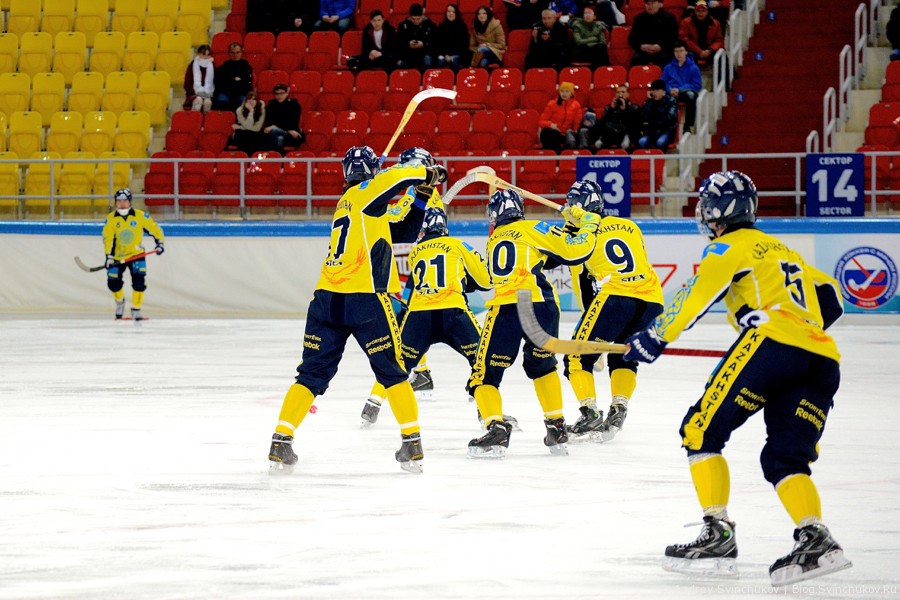 Чемпионат мира по хоккею с мячом — 2015. Матч за 3-е место: Финляндия - Казахстан