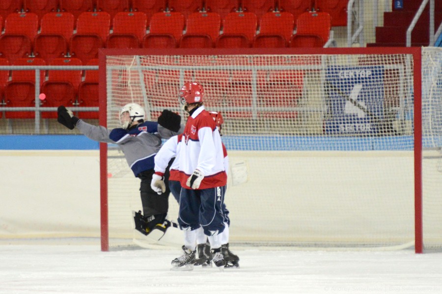 Чемпионат мира по хоккею с мячом — 2015. Матч Латвия - Норвегия