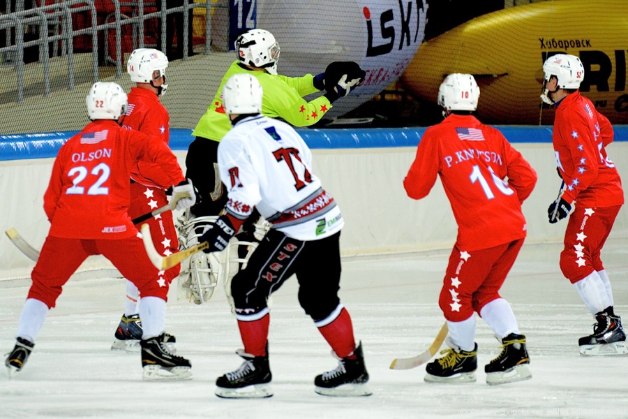 Чемпионат мира по хоккею с мячом — 2015. Матч за 7-е место: Латвия - США