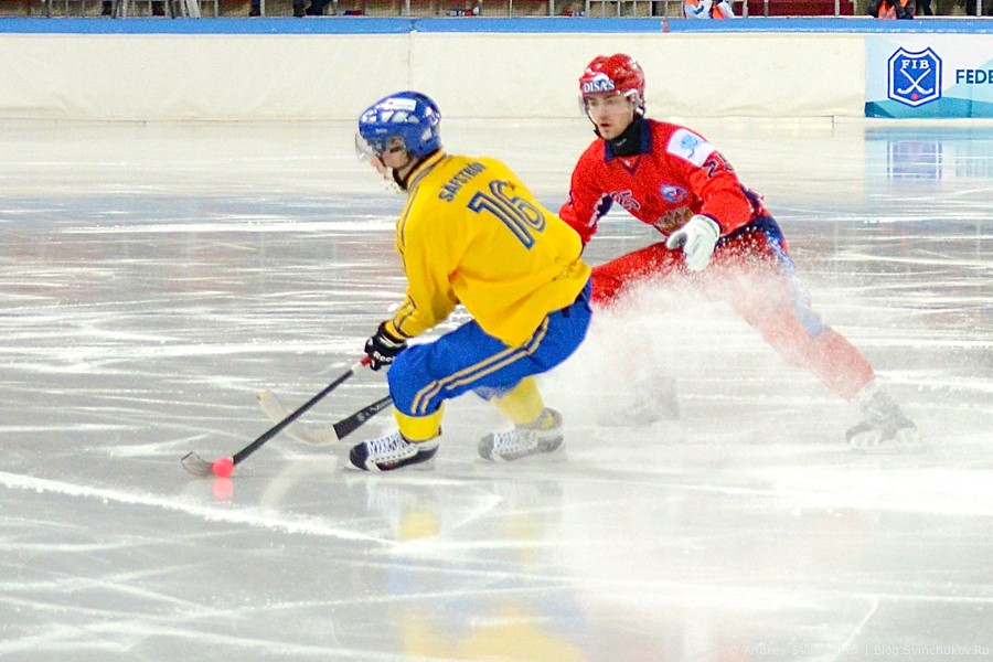 Чемпионат мира по хоккею с мячом — 2015. Матч за 1-е место: Швеция - Россия