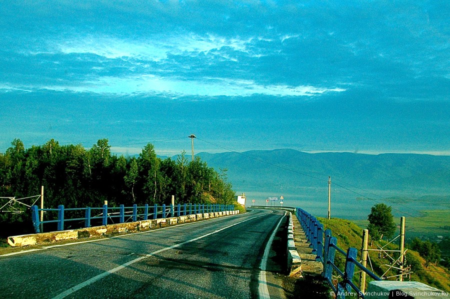 Дорога из Иркутска в Култук