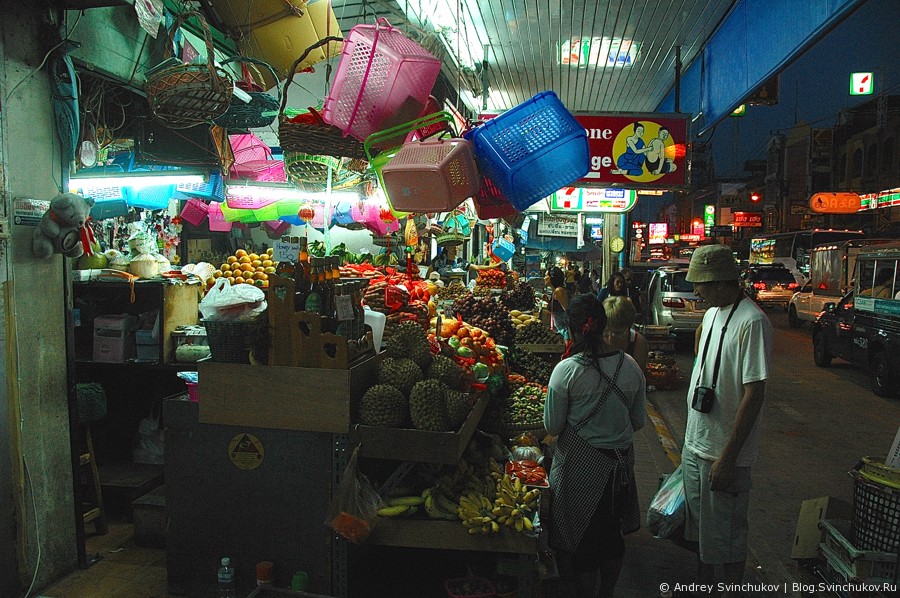 Уличные рынки Таиланда