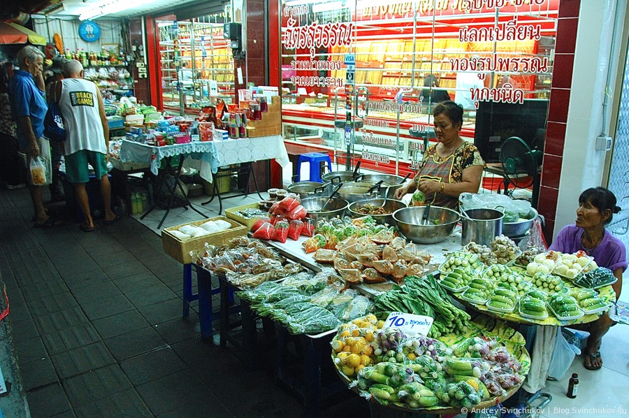 Уличные рынки Таиланда