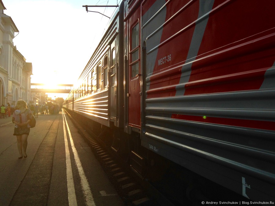 На поезде из Хабаровска в Комсомольск-на-Амуре и обратно