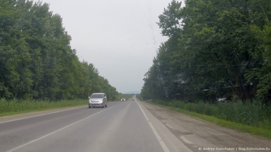 Трасса М-60 "Уссури" в начале июля 2015-го