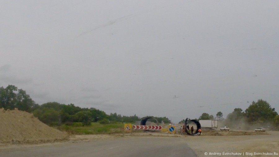 Трасса М-60 "Уссури" в начале июля 2015-го