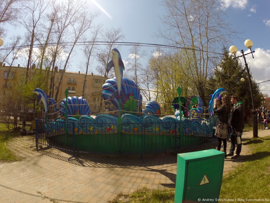 Детский парк имени А.П.Гайдара в Хабаровске