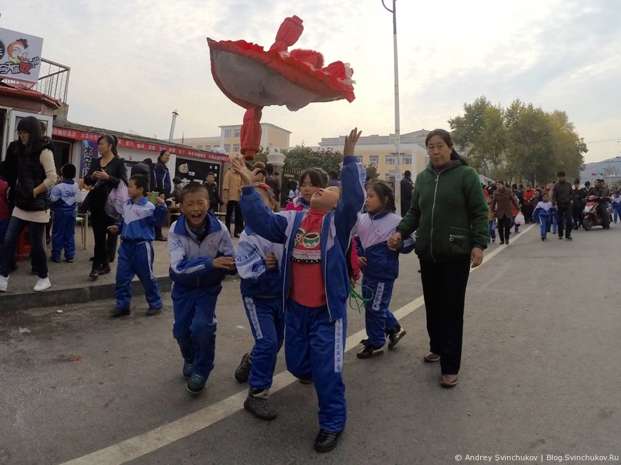 Школьники города Фуюань