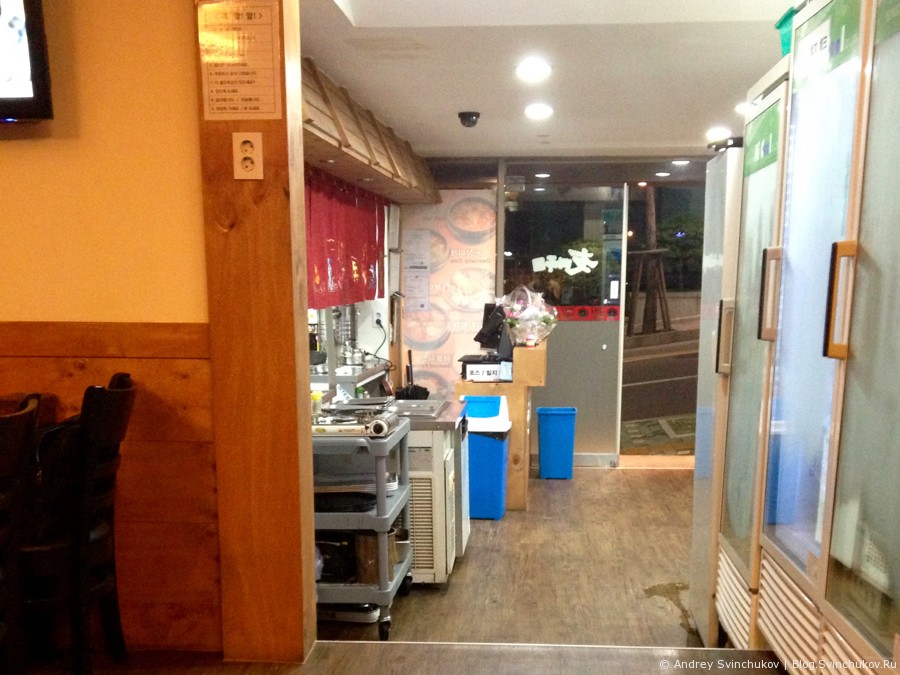 Корейский ресторан в Сеуле