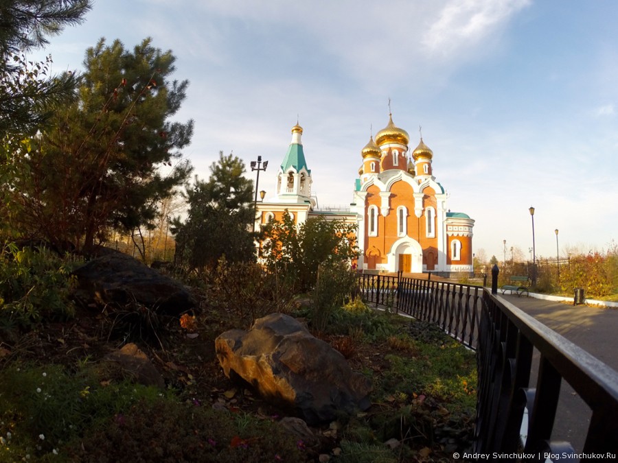 Кафедральный собор Святого пророка Ильи в городе Комсомольске-на-Амуре