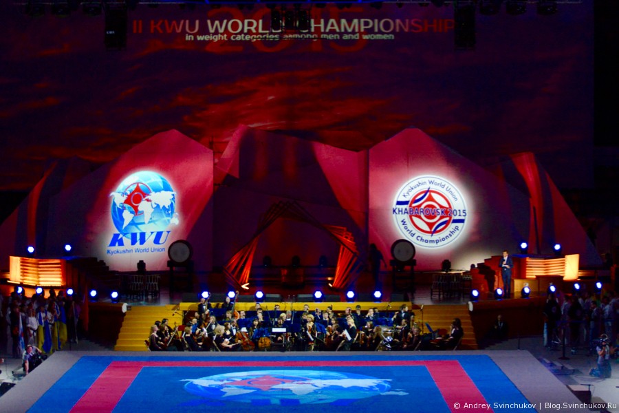 Фотографии с церемонии открытия KWU Championship Khabarovsk - 2015