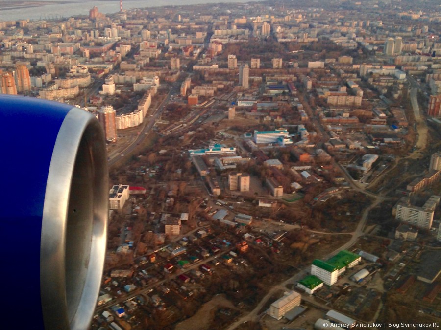 Полет с Трансаэро из Москвы в Хабаровск