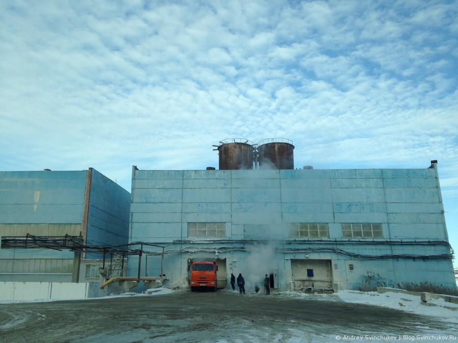 Завод минеральных удобрений в городе Россошь