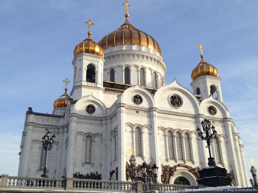 Москва в феврале 2014-го