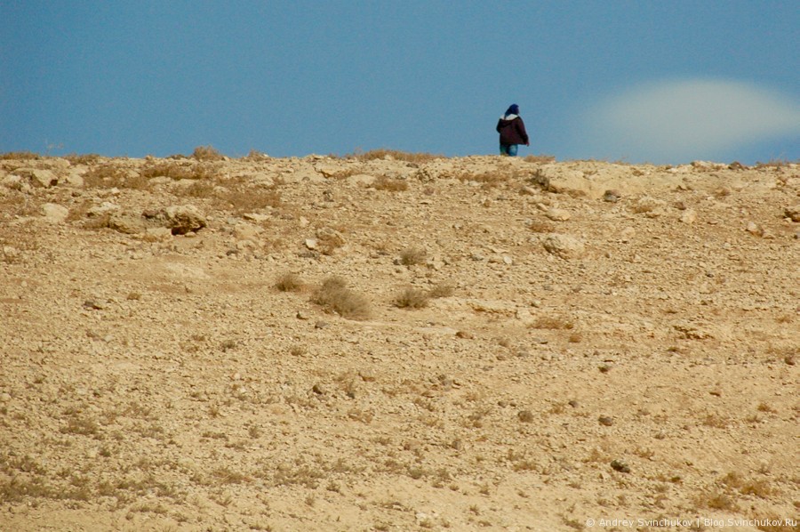 Израиль. Дорога на Мертвое море
