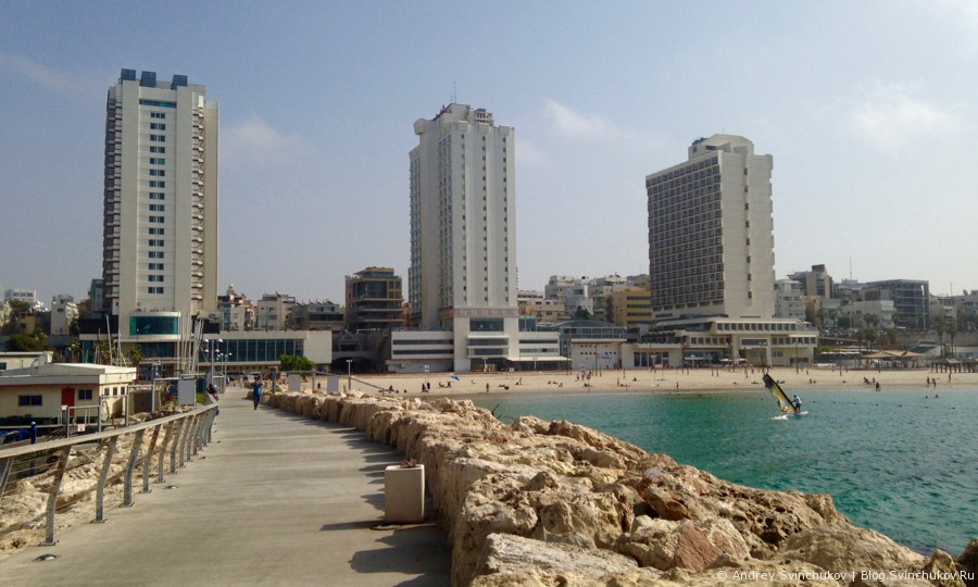 Прогулка по набережной Тель-Авива