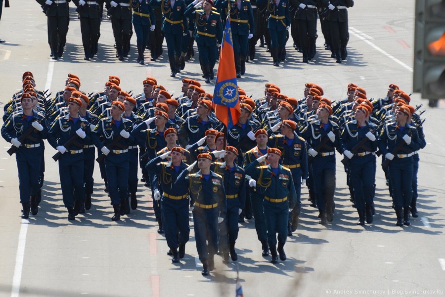 Парад Победы в Хабаровске в честь 71-й годовщины