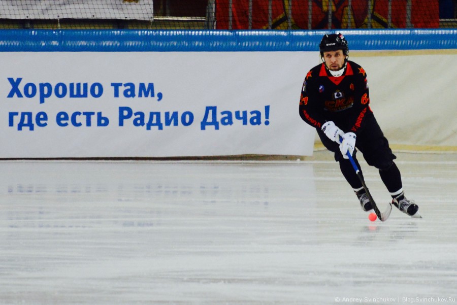 Полуфинальный матч между командами "СКА-Нефтяник" и "Енисей"