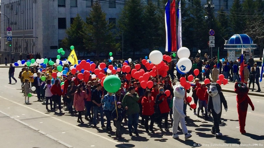 Первомай - 2017 в Хабаровске
