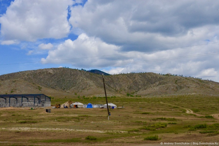 Первые километры по Монголии и Сухэ-Батор