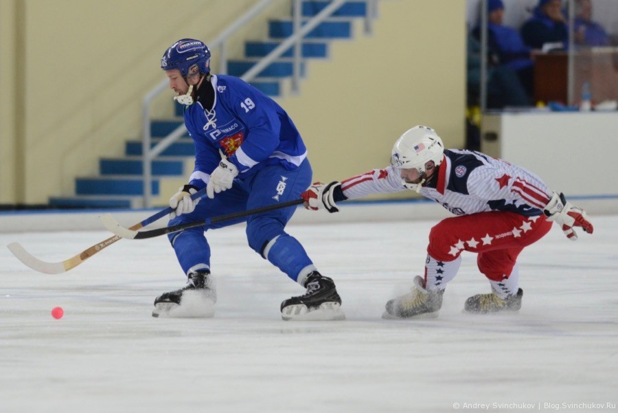 Чемпионат мира по хоккею с мячом — 2018. Матч Финляндия - США