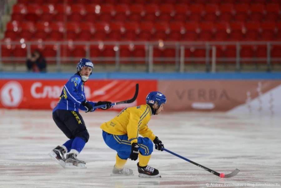 Чемпионат мира по хоккею с мячом — 2018. Полуфинальный матч Швеция - Казахстан