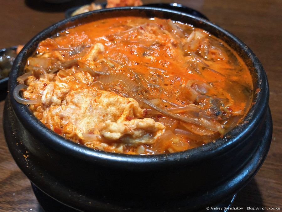 Корейская кухня в кафе "Альбион"