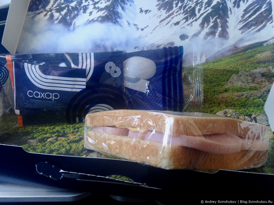 Полет из Магадана в Хабаровск в 2016-м году