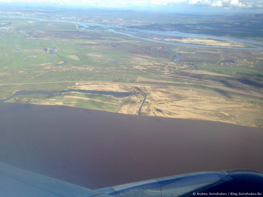 Полет из Магадана в Хабаровск в 2016-м году