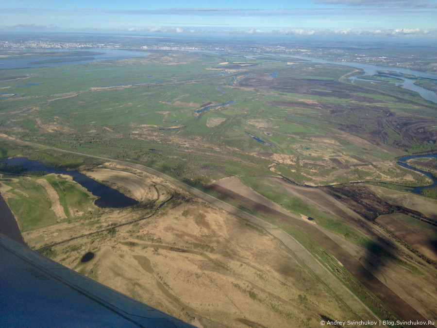 Полет из Магадана в Хабаровск в 2016-м году
