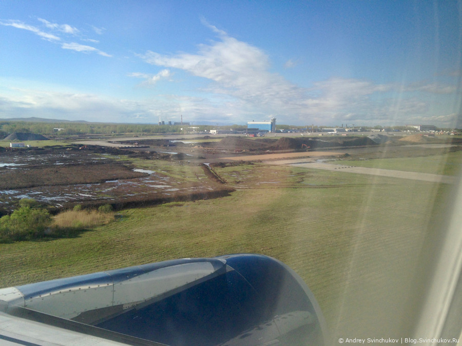 Полет из Магадана в Хабаровск в 2016-м году