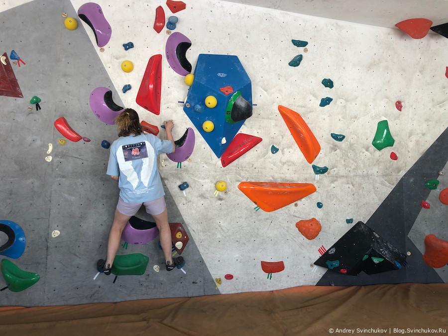 Фестиваль боулдеринга на скалодроме "Апельсин"