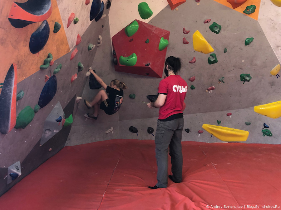 Фестиваль боулдеринга на скалодроме "Апельсин"