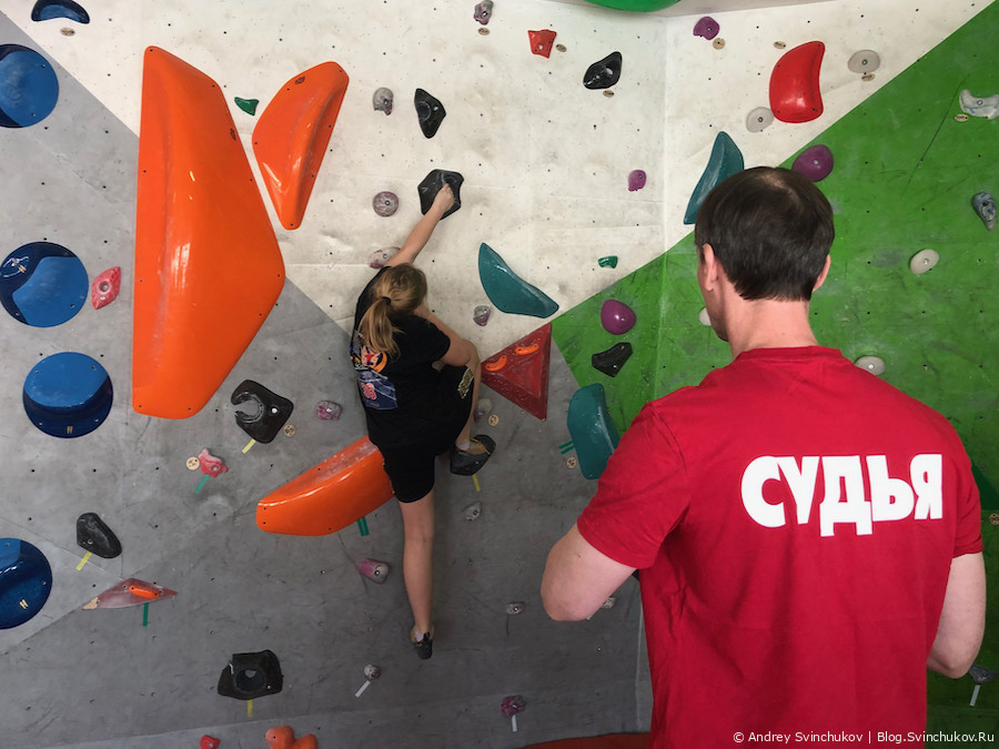 Фестиваль боулдеринга на скалодроме "Апельсин"