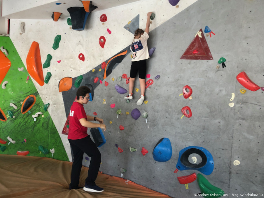 Фестиваль боулдеринга на скалодроме "Апельсин"