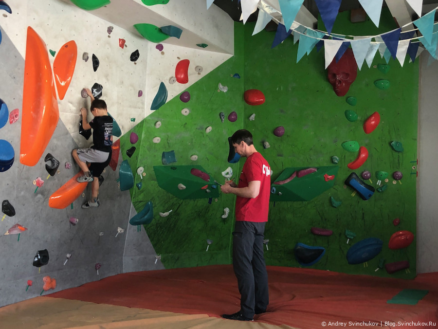 Фестиваль боулдеринга на скалодроме "Апельсин"
